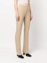 Calvin Klein Jeans High waist broek Beige - Thumbnail 3