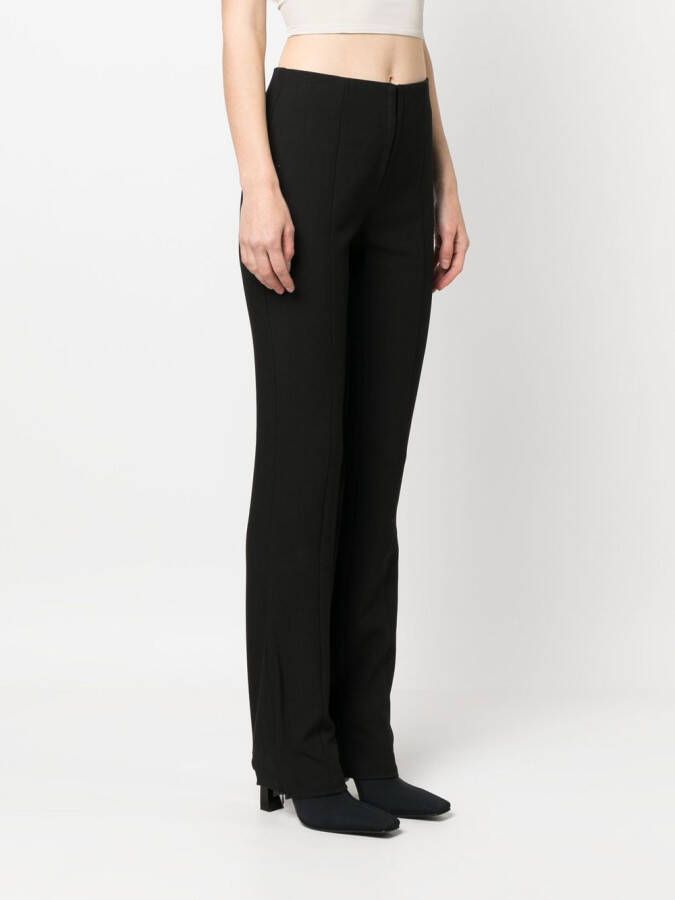 Calvin Klein Jeans High waist broek Zwart