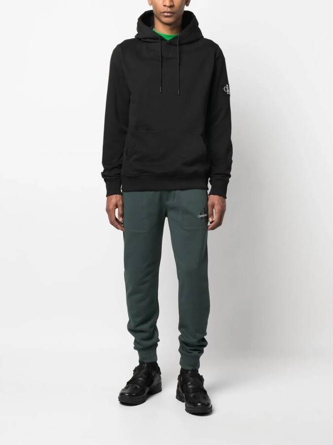 Calvin Klein Jeans Hoodie met logopatch Zwart