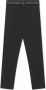 Calvin Klein Jeans Legging met logo tailleband Zwart - Thumbnail 2