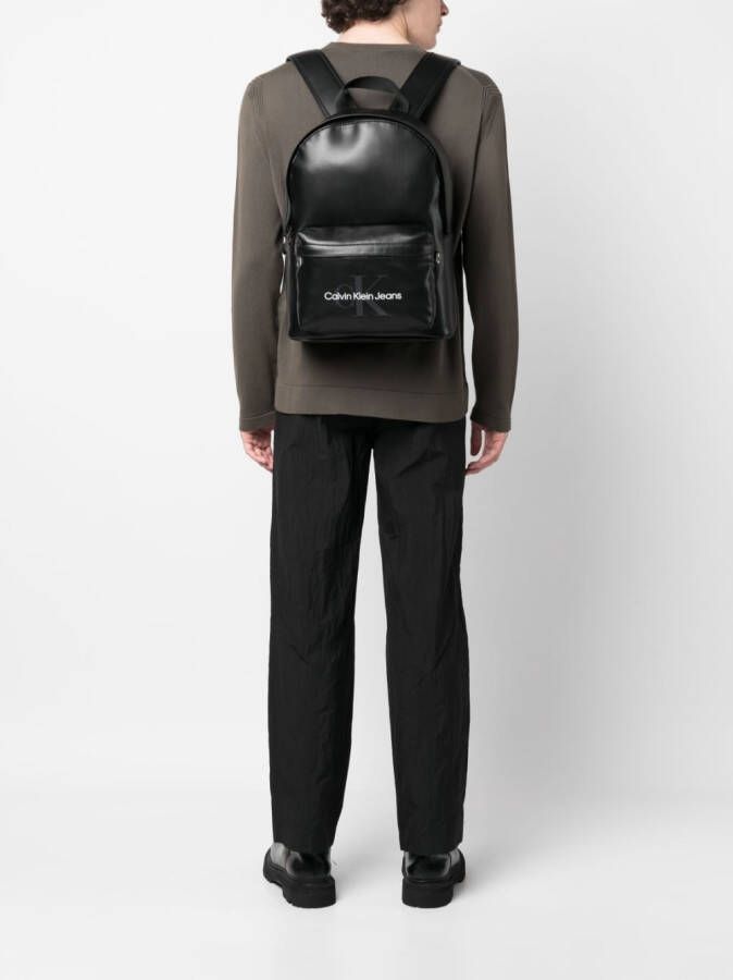 Calvin Klein Jeans Rugzak met logo Zwart