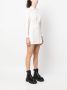 Calvin Klein Jeans T-shirtjurk met geborduurd logo Beige - Thumbnail 3