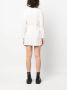 Calvin Klein Jeans T-shirtjurk met geborduurd logo Beige - Thumbnail 4