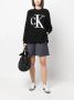 Calvin Klein Jeans Trui met logo Zwart - Thumbnail 2