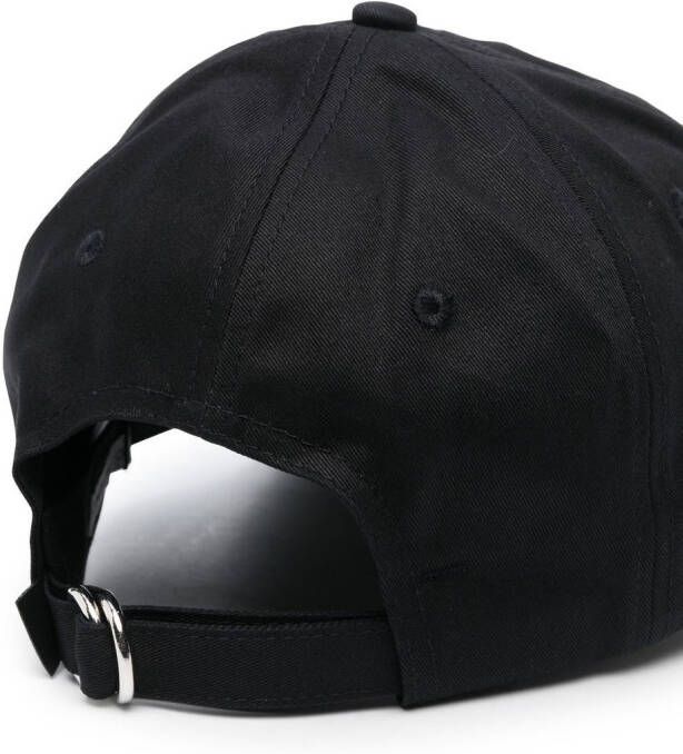 Calvin Klein Jeans Pet met logopatch Zwart