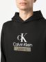 Calvin Klein Jeans Hoodie met logoprint Zwart - Thumbnail 5