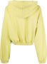 Calvin Klein Jeans Cropped hoodie Geel - Thumbnail 2