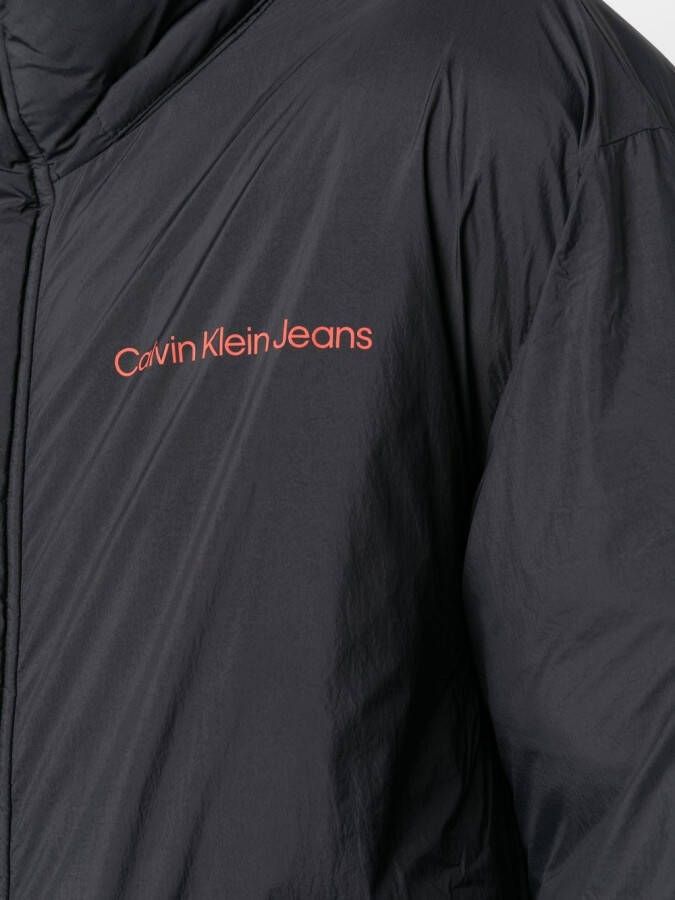 Calvin Klein Jeans Parka met capuchon Zwart
