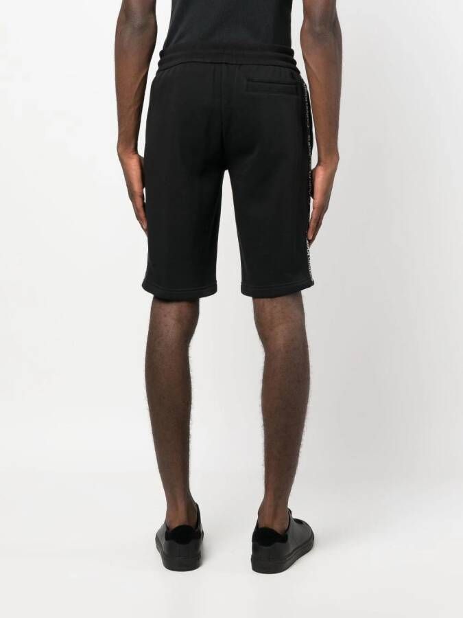 Calvin Klein Jeans Shorts met logostreep Zwart