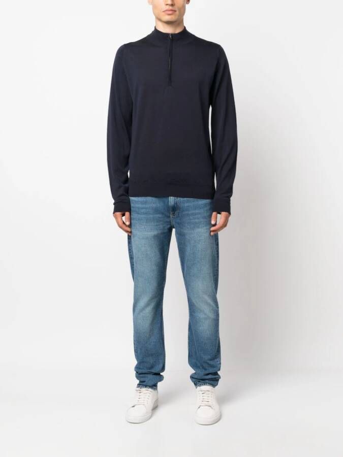 Calvin Klein Jeans met logopatch Blauw