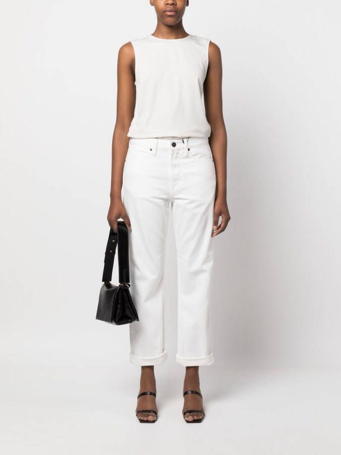 Calvin Klein Jeans met logopatch Wit