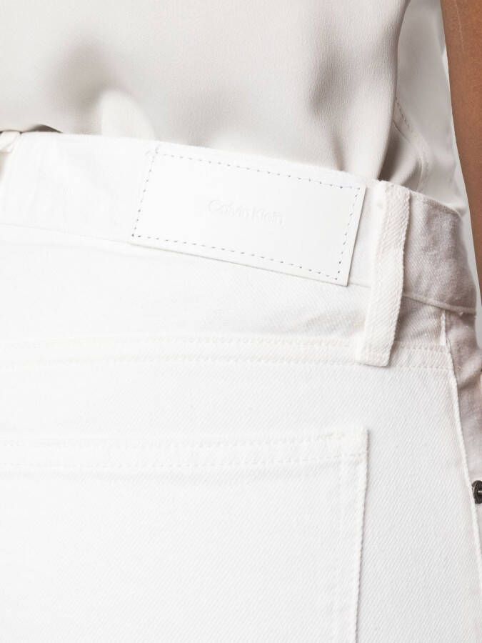 Calvin Klein Jeans met logopatch Wit