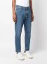 Calvin Klein Jeans met toelopende pijpen Blauw - Thumbnail 3