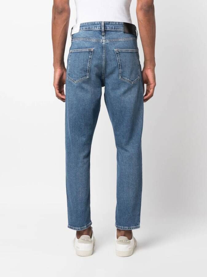 Calvin Klein Jeans met toelopende pijpen Blauw