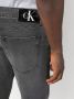 Calvin Klein Jeans met toelopende pijpen Zwart - Thumbnail 5