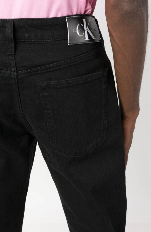 Calvin Klein Jeans Slim-fit jeans Zwart