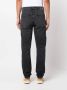 Calvin Klein Jeans mid-rise slim-fit jeans Zwart - Thumbnail 4