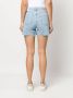 Calvin Klein Jeans Shorts met gerafelde afwerking Blauw - Thumbnail 4