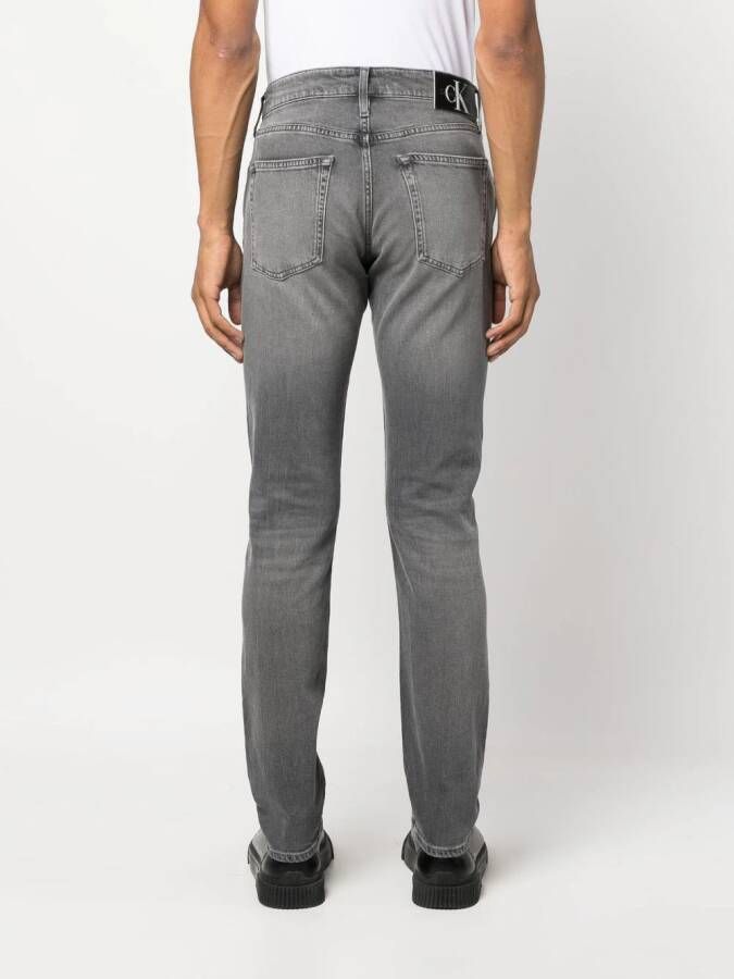 Calvin Klein Jeans Slim-fit jeans Grijs