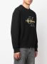 Calvin Klein Jeans Sweater met geborduurd logo Zwart - Thumbnail 3
