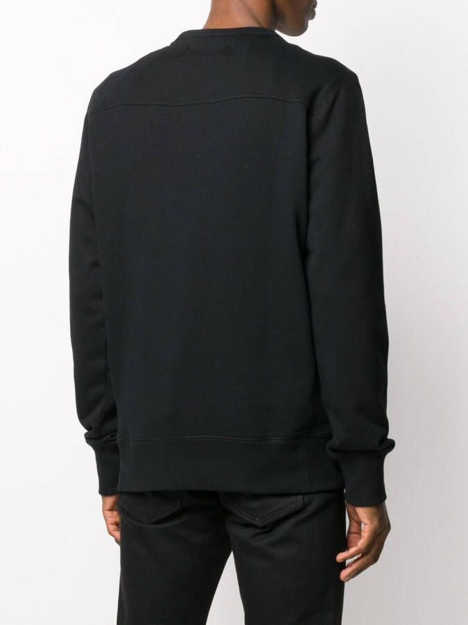 Calvin Klein Jeans Sweater met logoprint Zwart