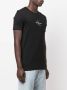 Calvin Klein Jeans T-shirt met geborduurd logo Zwart - Thumbnail 3