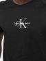 Calvin Klein Jeans T-shirt met geborduurd logo Zwart - Thumbnail 5