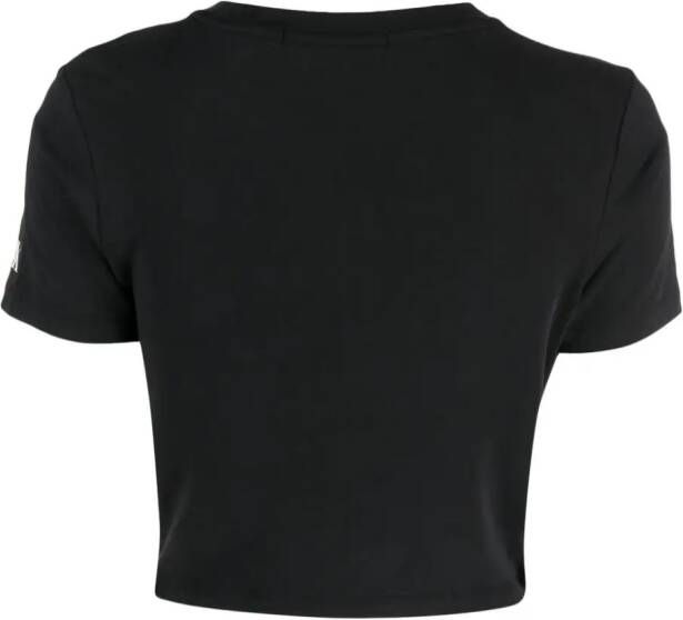 Calvin Klein Jeans T-shirt met gedraaid detail Zwart