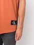 Calvin Klein Jeans T-shirt met logopatch Oranje - Thumbnail 5