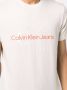 Calvin Klein Jeans T-shirt met logoprint Beige - Thumbnail 5