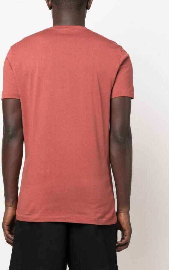 Calvin Klein Jeans T-shirt met logoprint Bruin