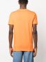 Calvin Klein Jeans T-shirt met logoprint Oranje - Thumbnail 4