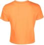 Calvin Klein Jeans T-shirt met logoprint Oranje - Thumbnail 2