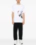 Calvin Klein Jeans T-shirt met logoprint Wit - Thumbnail 1