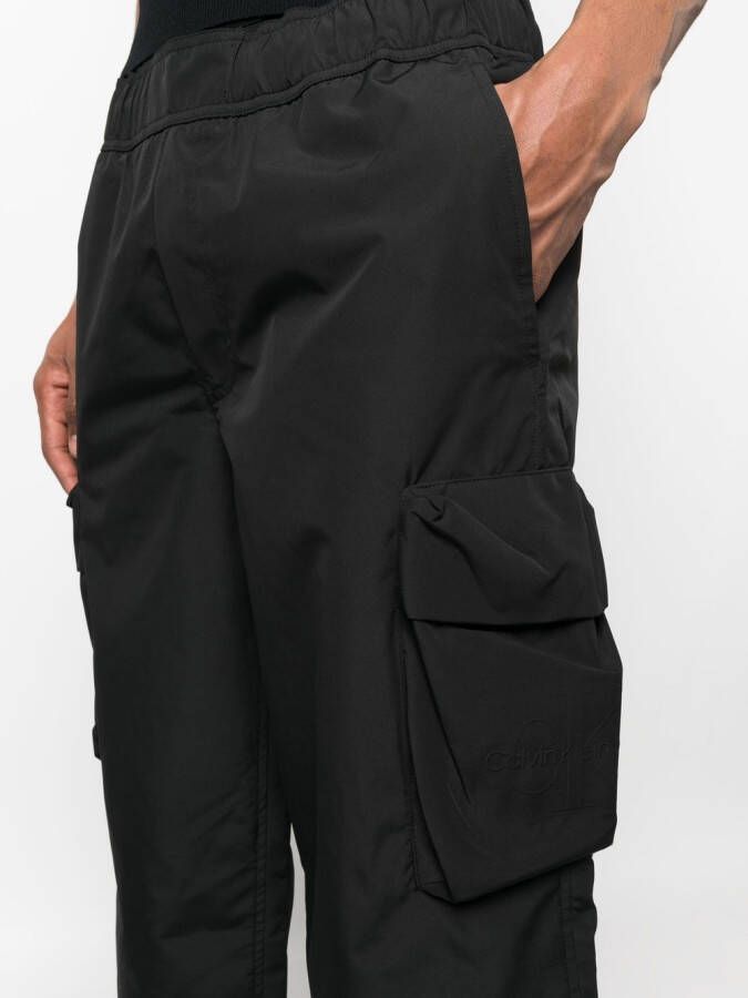 Calvin Klein Jeans Cargo broek Zwart