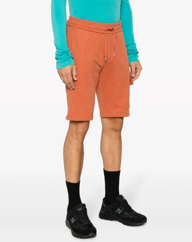 Calvin Klein Jeans Trainingsbroek met logopatch Oranje