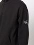 Calvin Klein Jeans Trui met logopatch Zwart - Thumbnail 5