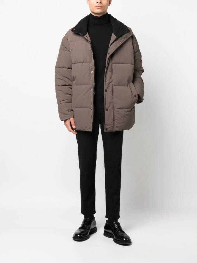 Calvin Klein Jeans Gewatteerde donsjas Grijs