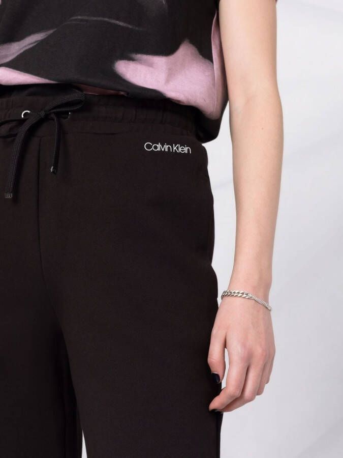 Calvin Klein Joggingbroek met logoprint Zwart