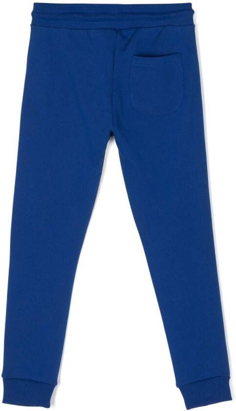 Calvin Klein Kids Trainingsbroek met geborduurd logo Blauw