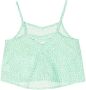 Calvin Klein Kids Tanktop met bloe print Groen - Thumbnail 2