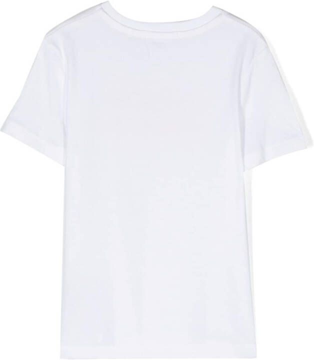 Calvin Klein Kids T-shirt met logoprint Wit