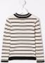Calvin Klein Kids Gestreept T-shirt Beige - Thumbnail 2