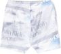 Calvin Klein Kids Shorts met print Grijs - Thumbnail 2