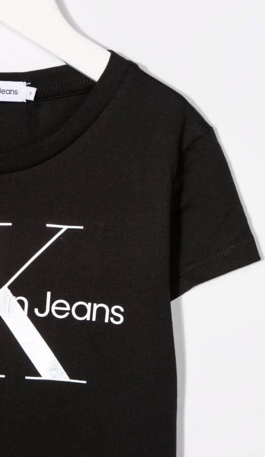 Calvin Klein Kids Jersey T-shirt Zwart