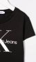 Calvin Klein Kids Jersey T-shirt Zwart - Thumbnail 3