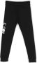 Calvin Klein Kids Trainingsbroek met logoprint en trekkoord Zwart - Thumbnail 2