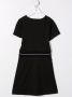Calvin Klein Kids Jurk met logoprint Zwart - Thumbnail 2