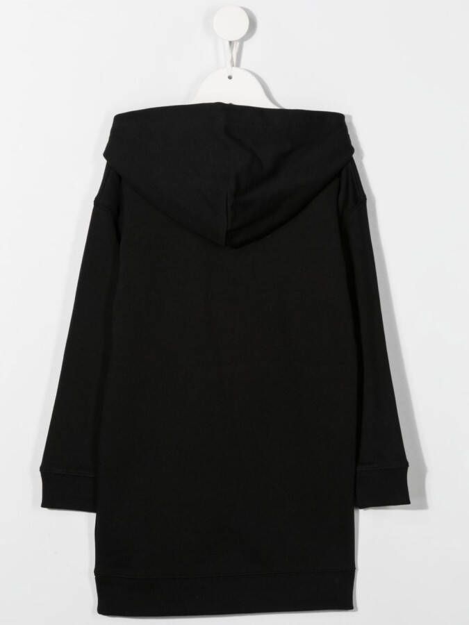 Calvin Klein Kids Jurk met logoprint Zwart