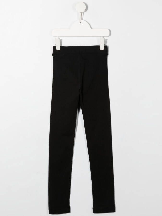 Calvin Klein Kids Legging met logoprint Zwart